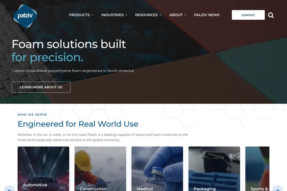 The Palziv homepage